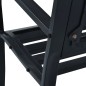 vidaXL Gartenbank 125 cm Schwarz Stahl vidaXL Gartenbank 125 cm Schwarz Stahl