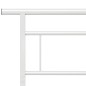 Bettgestell Weiß Metall 140x200 cm Bettgestell Weiß Metall 140x200 cm