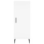 Highboard Weiß 34,5x34x180 cm Holzwerkstoff Highboard Weiß 34,5x34x180 cm Holzwerkstoff