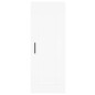 Highboard Weiß 34,5x34x180 cm Holzwerkstoff Highboard Weiß 34,5x34x180 cm Holzwerkstoff