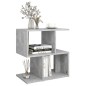 vidaXL Nachttisch Betongrau 50x30x51,5 cm Holzwerkstoff vidaXL Nachttisch Betongrau 50x30x51,5 cm Holzwerkstoff
