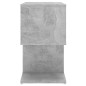 vidaXL Nachttisch Betongrau 50x30x51,5 cm Holzwerkstoff vidaXL Nachttisch Betongrau 50x30x51,5 cm Holzwerkstoff