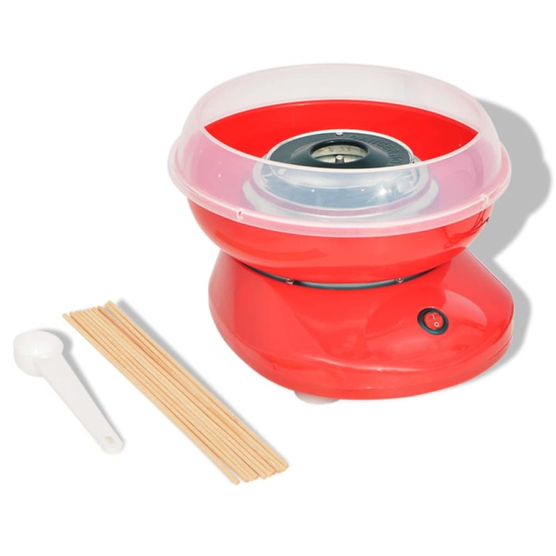 vidaXL Zuckerwattemaschine 480 W Rot vidaXL Zuckerwattemaschine 480 W Rot