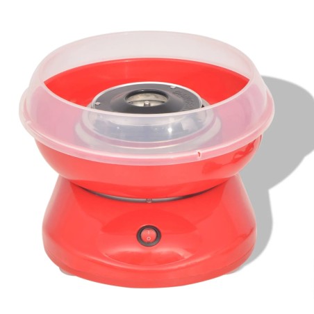 vidaXL Zuckerwattemaschine 480 W Rot 