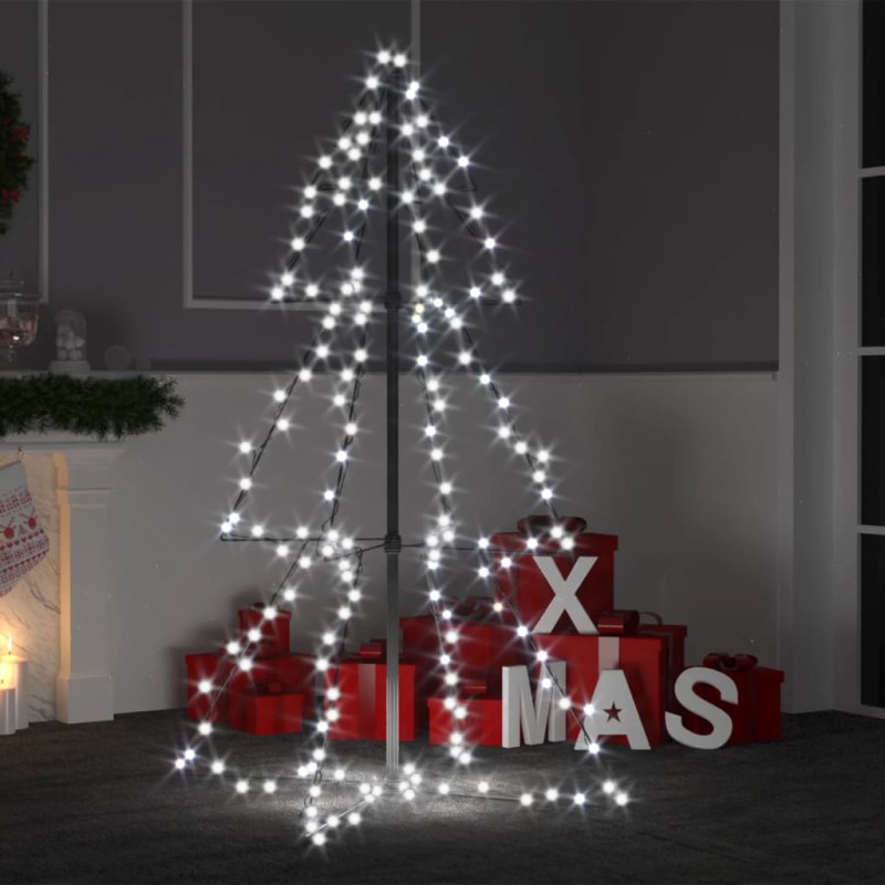 Weihnachtsbaum Kegelform 160 LEDs Indoor Outdoor 78x120 cm Weihnachtsbaum Kegelform 160 LEDs Indoor Outdoor 78x120 cm