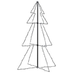 Weihnachtsbaum Kegelform 160 LEDs Indoor Outdoor 78x120 cm