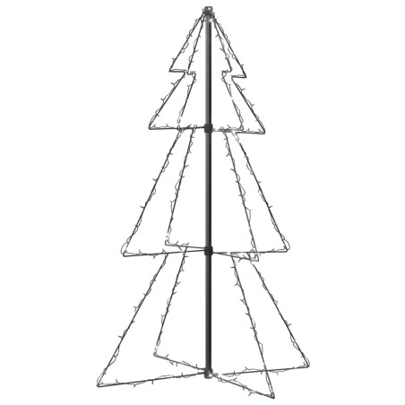 Weihnachtsbaum Kegelform 160 LEDs Indoor Outdoor 78x120 cm