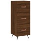 Highboard Braun Eichen-Optik 34,5x34x180 cm Holzwerkstoff Highboard Braun Eichen-Optik 34,5x34x180 cm Holzwerkstoff