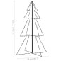 Weihnachtsbaum Kegelform 160 LEDs Indoor Outdoor 78x120 cm Weihnachtsbaum Kegelform 160 LEDs Indoor Outdoor 78x120 cm
