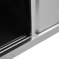 Arbeitsschrank mit Schiebetüren 120x50x(95-97) cm Edelstahl Arbeitsschrank mit Schiebetüren 120x50x(95-97) cm Edelstahl