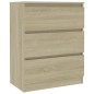 Sideboard Sonoma-Eiche 60x35x76 cm Holzwerkstoff Sideboard Sonoma-Eiche 60x35x76 cm Holzwerkstoff