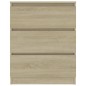 Sideboard Sonoma-Eiche 60x35x76 cm Holzwerkstoff Sideboard Sonoma-Eiche 60x35x76 cm Holzwerkstoff