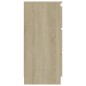 Sideboard Sonoma-Eiche 60x35x76 cm Holzwerkstoff Sideboard Sonoma-Eiche 60x35x76 cm Holzwerkstoff
