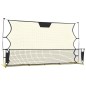 vidaXL Fußball-Rebounder Schwarz und Gelb 183x85x120 cm Polyester vidaXL Fußball-Rebounder Schwarz und Gelb 183x85x120 cm Polyester