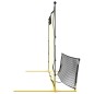 vidaXL Fußball-Rebounder Schwarz und Gelb 183x85x120 cm Polyester vidaXL Fußball-Rebounder Schwarz und Gelb 183x85x120 cm Polyester