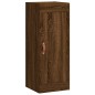 Highboard Braun Eichen-Optik 34,5x34x180 cm Holzwerkstoff Highboard Braun Eichen-Optik 34,5x34x180 cm Holzwerkstoff