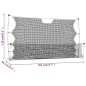 vidaXL Fußball-Rebounder Schwarz und Gelb 183x85x120 cm Polyester vidaXL Fußball-Rebounder Schwarz und Gelb 183x85x120 cm Polyester