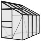 Gewächshaus Anthrazit Aluminium 5,02 m³ Gewächshaus Anthrazit Aluminium 5,02 m³
