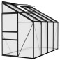 Gewächshaus Anthrazit Aluminium 5,02 m³ Gewächshaus Anthrazit Aluminium 5,02 m³