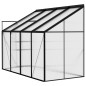 Gewächshaus Anthrazit Aluminium 5,02 m³ Gewächshaus Anthrazit Aluminium 5,02 m³