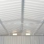 Gerätehaus 257x298x178 cm Metall Anthrazit Gerätehaus 257x298x178 cm Metall Anthrazit