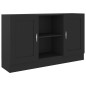 Sideboard Schwarz 120x30,5x70 cm Holzwerkstoff Sideboard Schwarz 120x30,5x70 cm Holzwerkstoff