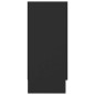 Sideboard Schwarz 120x30,5x70 cm Holzwerkstoff Sideboard Schwarz 120x30,5x70 cm Holzwerkstoff