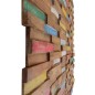 Wandverkleidung 10 Stk. 1,03 m² Massivholz Teak Wandverkleidung 10 Stk. 1,03 m² Massivholz Teak