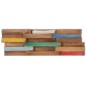 Wandverkleidung 10 Stk. 1,03 m² Massivholz Teak Wandverkleidung 10 Stk. 1,03 m² Massivholz Teak
