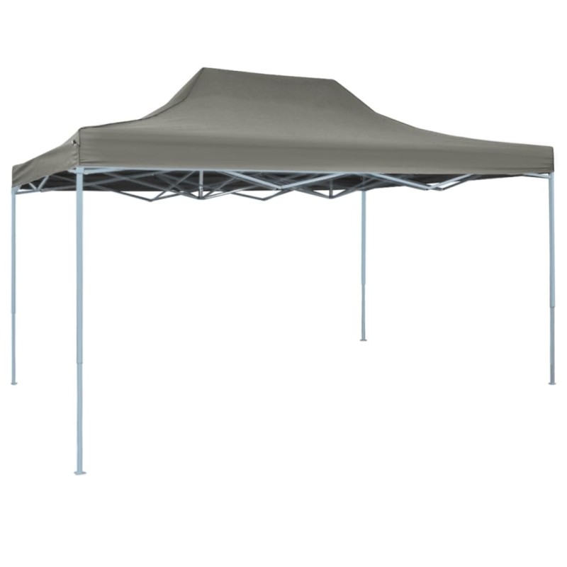 Profi-Partyzelt Faltbar 3×4 m Stahl Anthrazit Profi-Partyzelt Faltbar 3×4 m Stahl Anthrazit