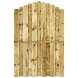 Gartentor Imprägniertes Kiefernholz 100x150 cm