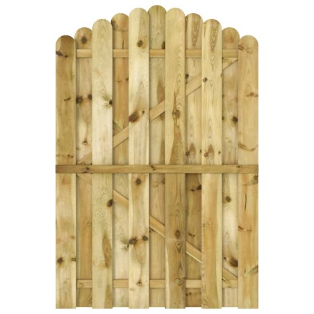 Gartentor Imprägniertes Kiefernholz 100x150 cm