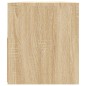 TV-Schrank mit LED-Leuchten Sonoma-Eiche 90x35x40 cm TV-Schrank mit LED-Leuchten Sonoma-Eiche 90x35x40 cm