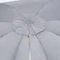 Strandschirm mit Seitenwänden Blau 215 cm Strandschirm mit Seitenwänden Blau 215 cm