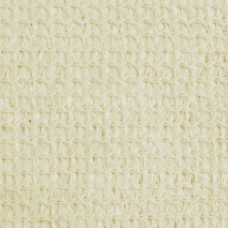 Sonnensegel HDPE Dreieckig 5x5x5 m Creme