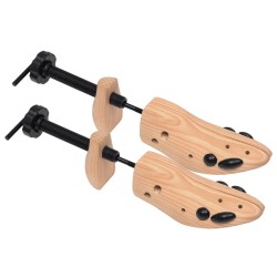 vidaXL Schuhspanner 2 Paar Größe 36-40 Kiefer Massivholz 
