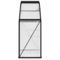Anlehngewächshaus Anthrazit Aluminium 1,33 m² Anlehngewächshaus Anthrazit Aluminium 1,33 m²