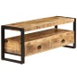 TV-Schrank 120 x 35 x 45 cm Mangoholz Massiv TV-Schrank 120 x 35 x 45 cm Mangoholz Massiv