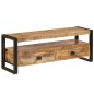 TV-Schrank 120 x 35 x 45 cm Mangoholz Massiv TV-Schrank 120 x 35 x 45 cm Mangoholz Massiv