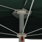 Halb-Sonnenschirm mit Mast 180x90 cm Grün Halb-Sonnenschirm mit Mast 180x90 cm Grün