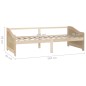 Tagesbett 3-Sitzer Massivholz Kiefer 90x200 cm Tagesbett 3-Sitzer Massivholz Kiefer 90x200 cm