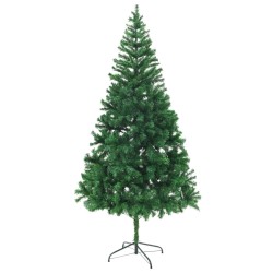 Künstlicher Weihnachtsbaum Stahl-Ständer 210 cm 910 Zweige