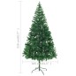 Künstlicher Weihnachtsbaum Stahl-Ständer 210 cm 910 Zweige Künstlicher Weihnachtsbaum Stahl-Ständer 210 cm 910 Zweige