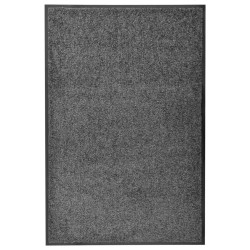 Fußmatte Waschbar Anthrazit 60x90 cm