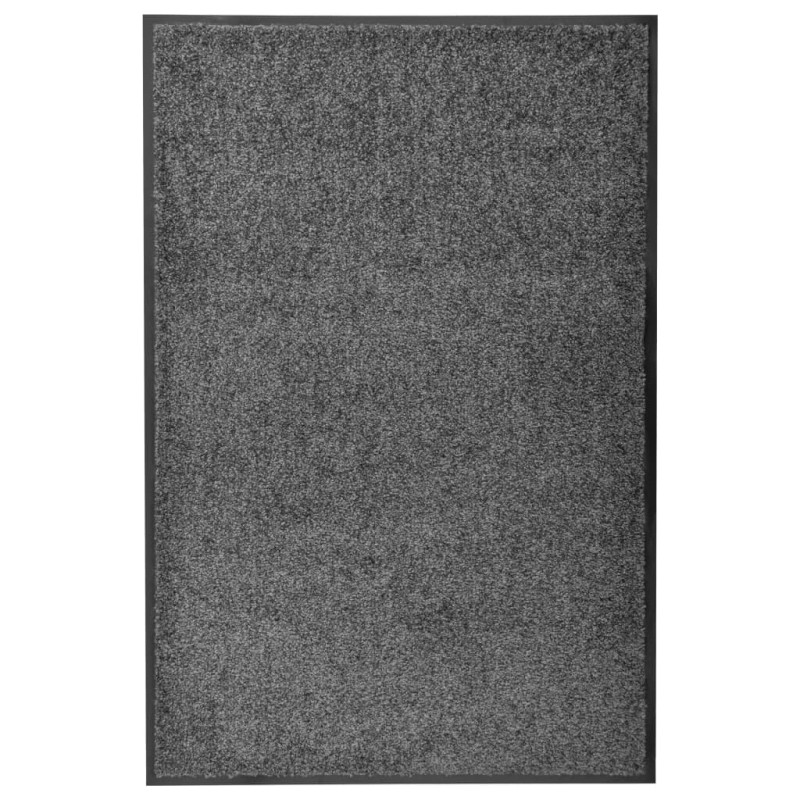 Fußmatte Waschbar Anthrazit 60x90 cm Fußmatte Waschbar Anthrazit 60x90 cm