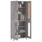 Highboard Grau Sonoma 69,5x34x180 cm Holzwerkstoff Highboard Grau Sonoma 69,5x34x180 cm Holzwerkstoff