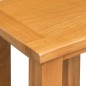 Beistelltisch 27x24x37 cm Massivholz Eiche Beistelltisch 27x24x37 cm Massivholz Eiche