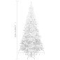 Künstlicher Weihnachtsbaum L 240 cm Weiß Künstlicher Weihnachtsbaum L 240 cm Weiß