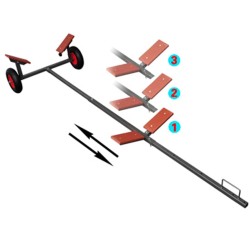 Bootstrailer Anhänger bis max. 160 kg