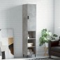Highboard Betongrau 34,5x34x180 cm Holzwerkstoff Highboard Betongrau 34,5x34x180 cm Holzwerkstoff
